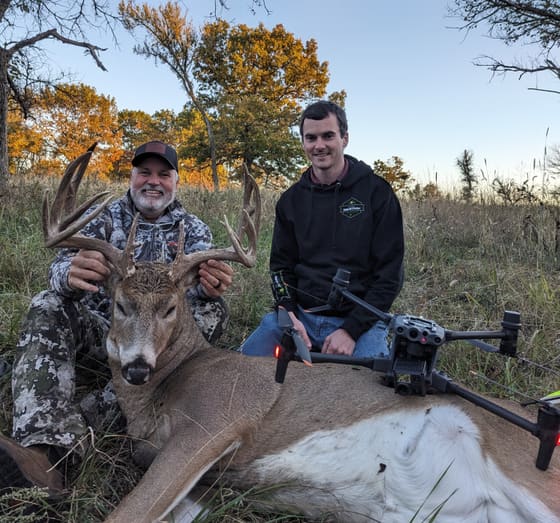 Recovery by Drone Deer Recovery Mid Missouri