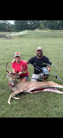 Recovery by Outdoor Mafia Thermal Drone Deer Recovery