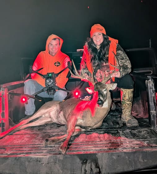 Recovery by Drone Deer Recovery Mid Missouri