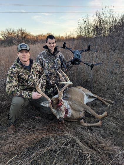 Recovery by Drone Deer Recovery Mid Missouri