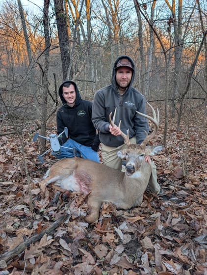 Recovery by Drone Deer Recovery Mid Missouri